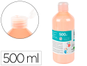 9777 - Gouache doigt liderpapel liquide lavable base eau      coloris chair flacon de 125ml
