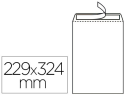 31155 - Pochette gpv économique adhésive vélin blanc 90g c4 229x324mm sachet 25 unités