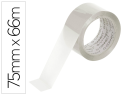 63584 - Ruban adhesif q-connect polypropylene pour emballage  45 microns 66mx75mm coloris   transparent