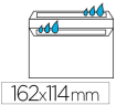 23435 - Enveloppe économique c6 114x162mm 80g autocollante coloris blanc boîte 500 unités
