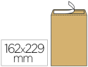 38108 - Pochette kraft gpv adhésive économique c5 162x229mm 85g sachet 25 unités