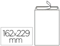 18888 - Pochette gpv économique adhésive vélin blanc 90g c5 162x229mm sachet 25 unités