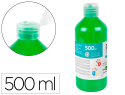 9779 - Gouache doigt liderpapel liquide lavable base eau      coloris vert flacon de 125ml