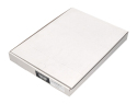 38947 - Pochette coin q-connect polypropylène grainé économique 12/100e coloris assortis transparent boîte 100 unités
