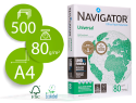 31217 - Papier navigator multifonction universal a4 80g blancheur 169 opacité 95 rigidité 120 qualité supérieure 500 feuilles