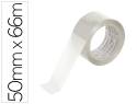 937695 - Ruban adhesif q-connect polypropylene 60 microns sans solvant recyclable silencieux 50mmx66m coloris transparent