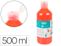 9778 - Gouache doigt liderpapel liquide lavable base eau      coloris rouge flacon de 125ml